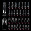 Reusable Nail Forms Top & Bottom Dual Nail Molds New Sandwich Nail Forms  Nail Art Salon