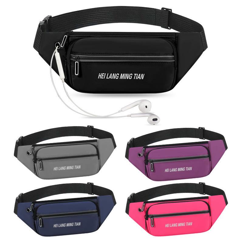 Водонепроницаемая многофункциональная поясная сумка для бега для мужчин и женщин - износостойкая, большой вместимости для телефонов и наличных