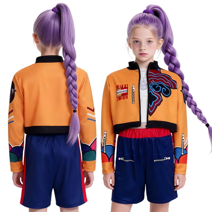 Костюм для ролевой игры на карнавальной вечеринке для девочек, наряд для школьного сценического выступления для детей, детский костюм на Хэллоуин