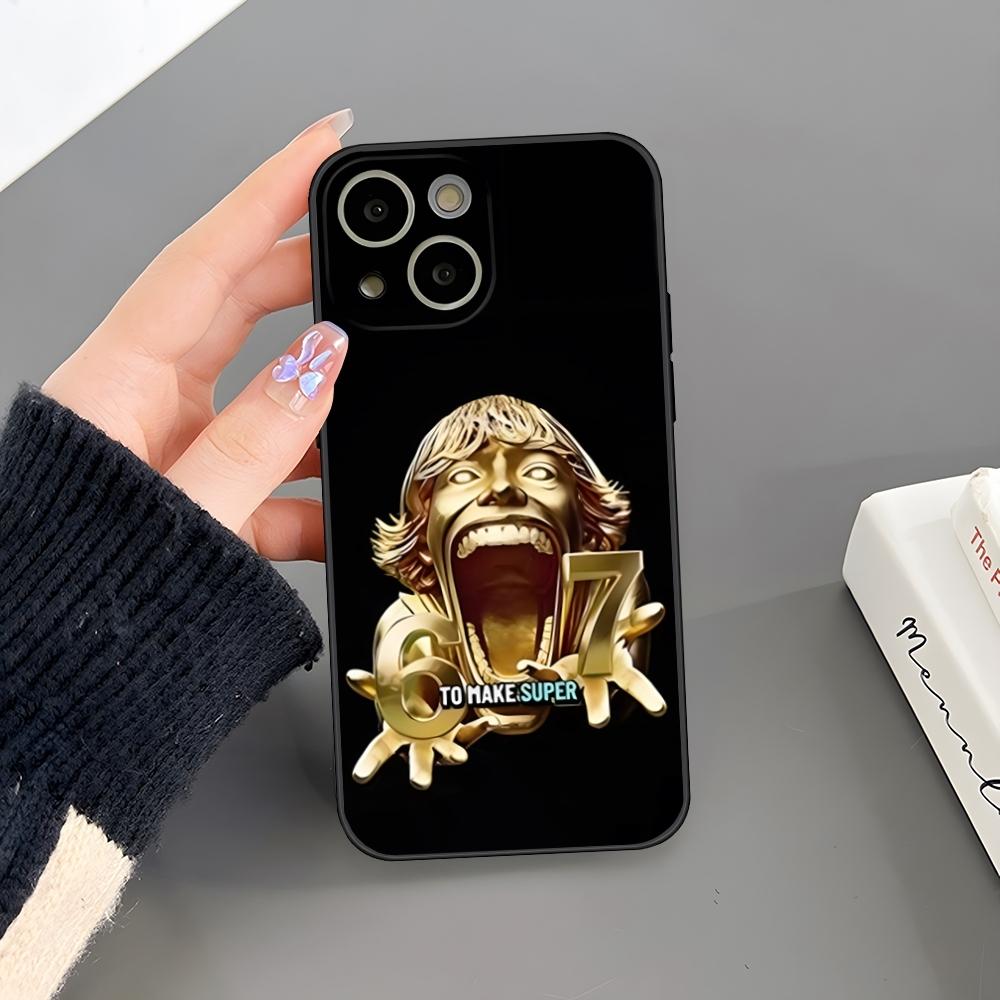 67 Six Seven Phone Case For Iphone 17 Air 15 Pro Max 14 Pro 16 Plus 12 13 11 Xr X Xs 8 7 Plus Back Cover