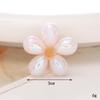 Zinc Alloy Pearl Flower Clog Accessories - DIY Shoe Buckle Decoration