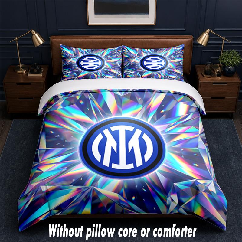 Borussia Dortmund Design Bed Bedding Set 1 Duvet Cover + 2 Pillowcases Soft Breathable Household Bed Linens