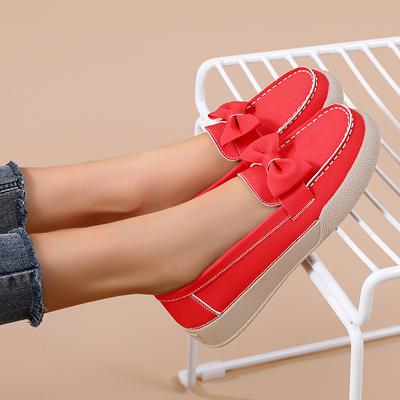 Женские мокасины, кожаная обувь, удобная обувь на плоской подошве для вождения, повседневные лоферы для медсестер, прогулочная минималистичная летняя обувь для беременных для девочек