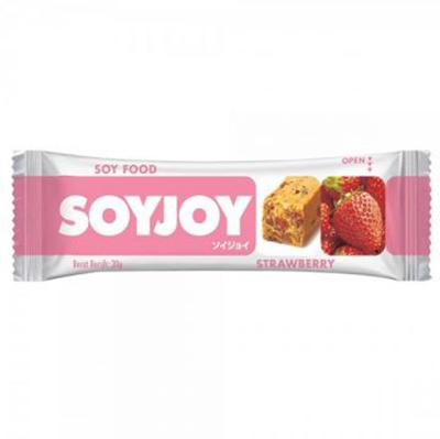 SOY JOY Энергетический безглютеновый батончик с клубникой, 30 гр