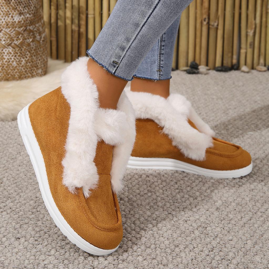 Platform Boots 2024 New  Women Ankle Boots Women Winter Warm Plush Snow Boots Comfortable Women's Shoes