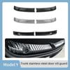 Tesla Model 3/Y Anti-Scratch Trunk Guard Plate - Rear Trunk Threshold Strip Accessory