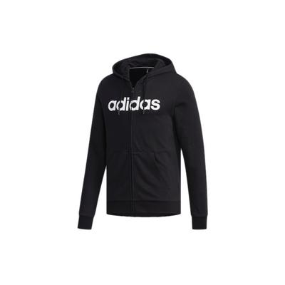 Neo Linear Zip Hoodie Jacket Мужская верхняя одежда Черный EI4736