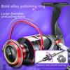 Высококачественная металлическая спиннинговая рыболовная катушка для морской и каменистой рыбалки, в комплект входит леска и катушка с приманкой - идеально подходит для рыболовных снастей