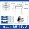 lmf12uu round flange