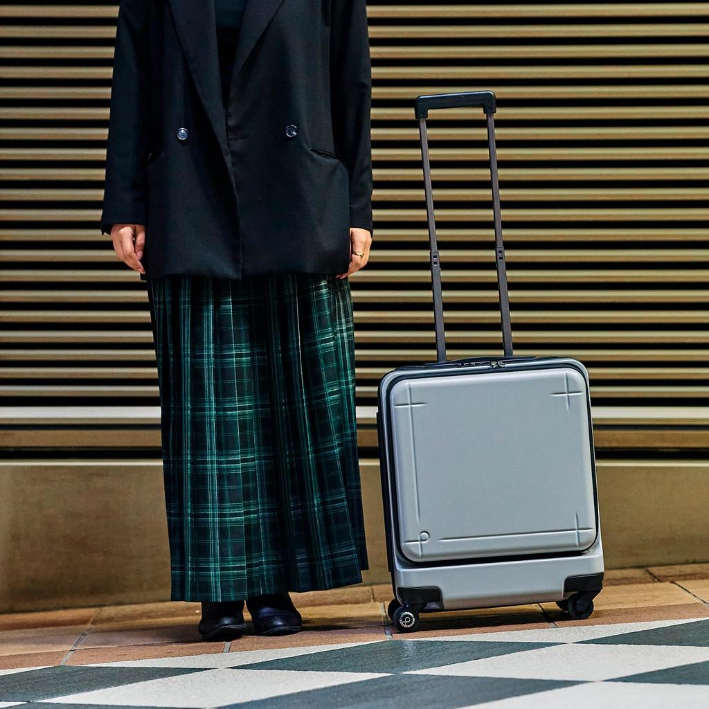 Suitcase S Size 1 Night 2 Days 2 Nights 3 Days 42L Caster Stopper Front Pocket PC Storage 10 Year Warranty Made In Japan Carry Case Carry Bag Maxpass