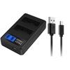 Тонкий аккумуляторный ЖК-дисплей Зарядное устройство Micro USB Надежный аксессуар для зарядки для Panasonic Lumix DMC GF6 GX7 GF3 База для зарядки аккумулятора