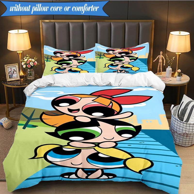 Power police Adventure 3pcs K-pop music group Bedding set,Ideal for Bedroom, Dormitory,Including Duvet Cover And 2pcs Pillowcases,Fan gifts