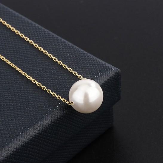Жемчужное ожерелье женское простое модное элегантное универсальное ожерелье для холодного ветра с жемчугом подарок для девочек
