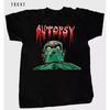 Новая ретро-винтажная футболка группы Autopsy S-5XL Унисекс