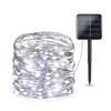 33ft 100 LED Solar String Lights 2 Modes Copper Wire Lights Waterproof Solar Tale Lights