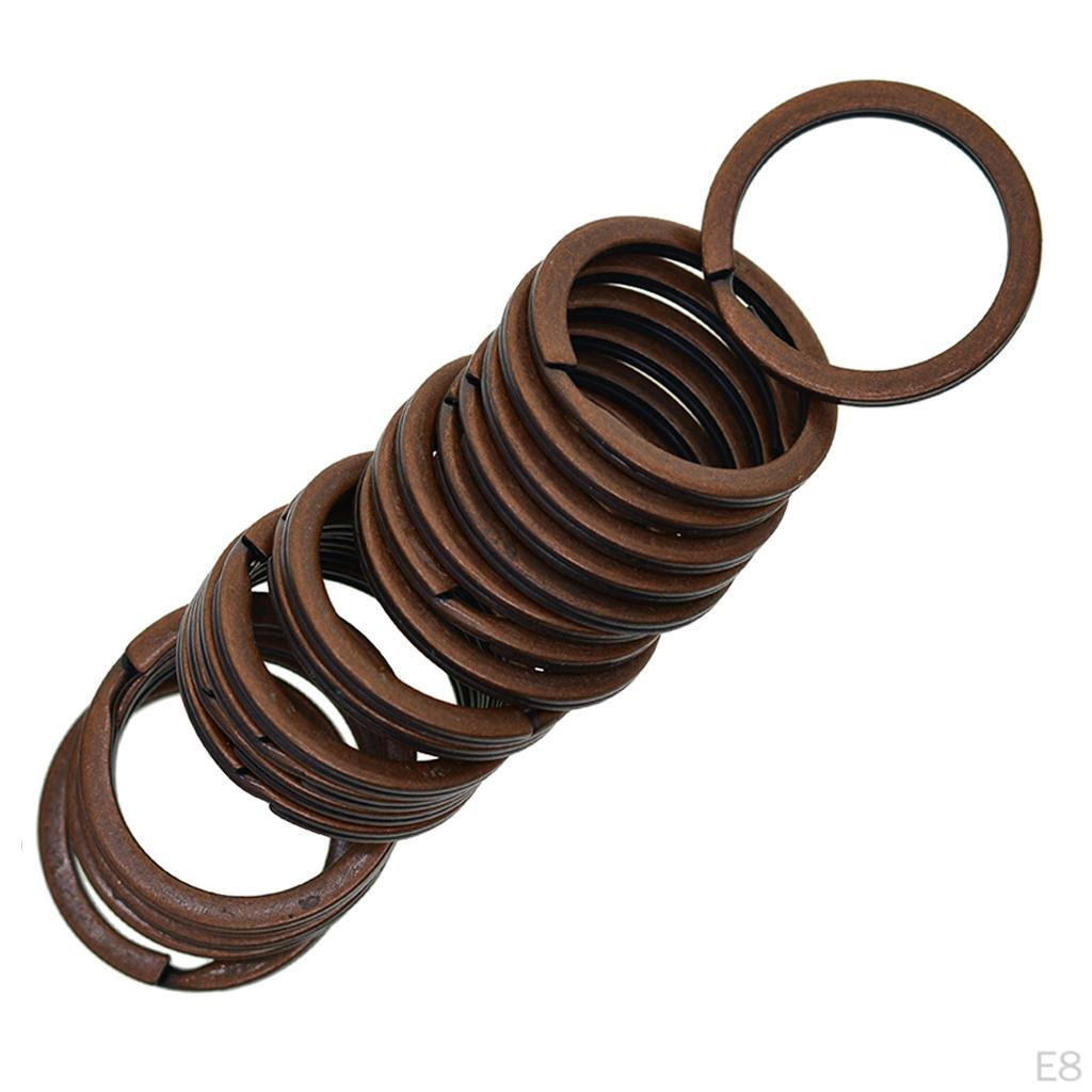 20 шт. металлические кольца оптом для поделок-брелоков