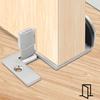 Yousheng Stainless Steel Door Stopper Wall Protector Heavy Duty Metal Adhesive No Drilling Windproof Anti-collision Carpet Tile Concrete Wooden