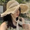 Женская летняя кепка с козырьком, складная солнцезащитная шляпа, широкополая пляжная шляпа, шляпа в стиле Лолиты, женская пляжная кепка с защитой от ультрафиолета