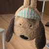 Fluffy Cartoon Plush Backpack Stuffed Students School Bag Dog Plush Doll Knapsack  Kid Girl Boy