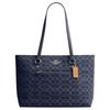 Сумка-тоут с монограммой Gallery 35 Женская тоут Синий CDB88-IMTYV