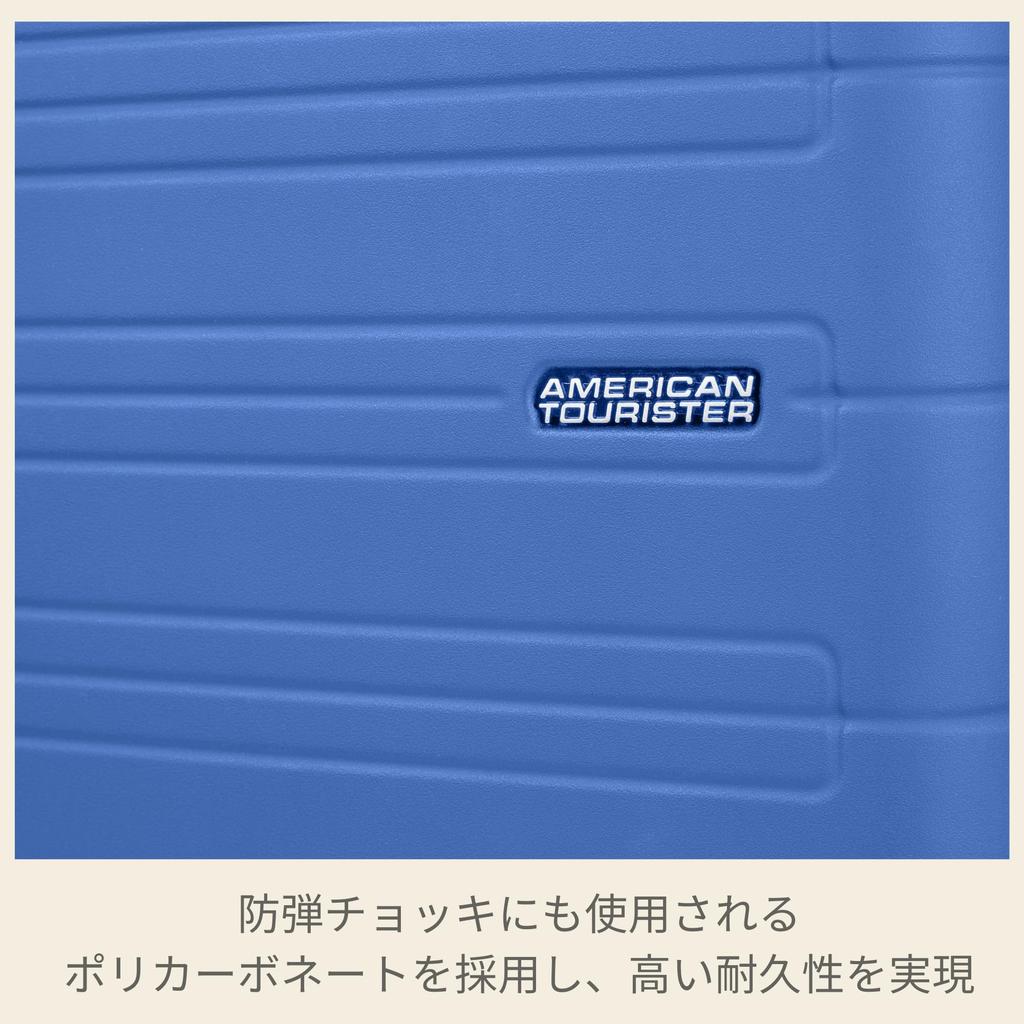 American Tourister Novastream Spinner 67 Suitcase, Medium Size, Expandable, Lightweight, 64L, 67cm, 3.6kg, Navy Blue