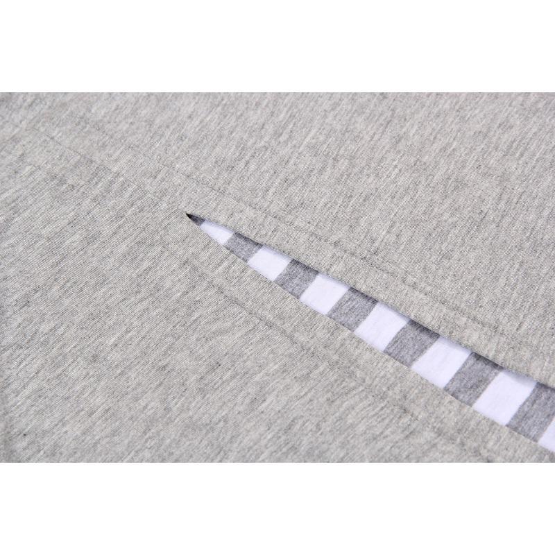 Женская блузка с круглым вырезом в полоску, эластичная, свободная, в стиле пэчворк, на весну и осень