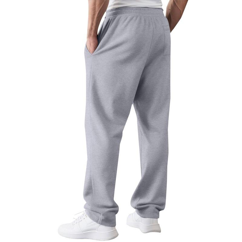 Мужская мода Удобные прямые спортивные штаны Спортивные штаны Наряд Hombre Elegante Casual