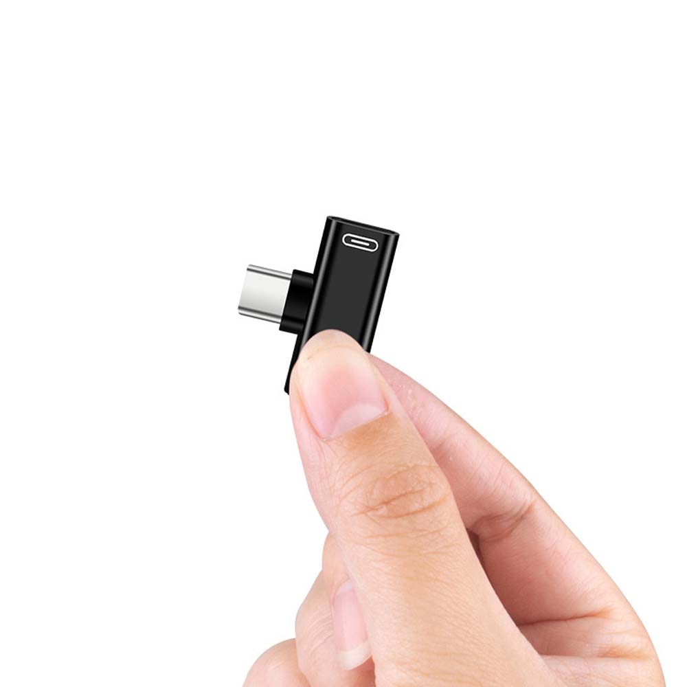 Earphone Splitter Dual Type C Type C Charger Adapter Audio Cable Headphone Converter Type-C Adapter