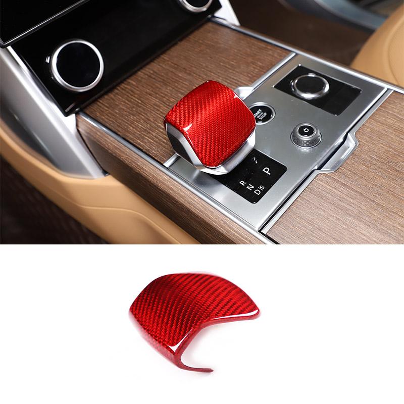 Real Carbon Fiber Car Center Control Shift Panel Frame Decorative Sticker For Range Rover Vogue L460 2025 2025 Car Accessories