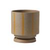 MOJY Striped Ceramic Flower Pot