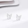 Hollow Butterfly Earrings Women's Earrings Spring and Summer New Mori Small Fresh Earrings Temperament Earrings