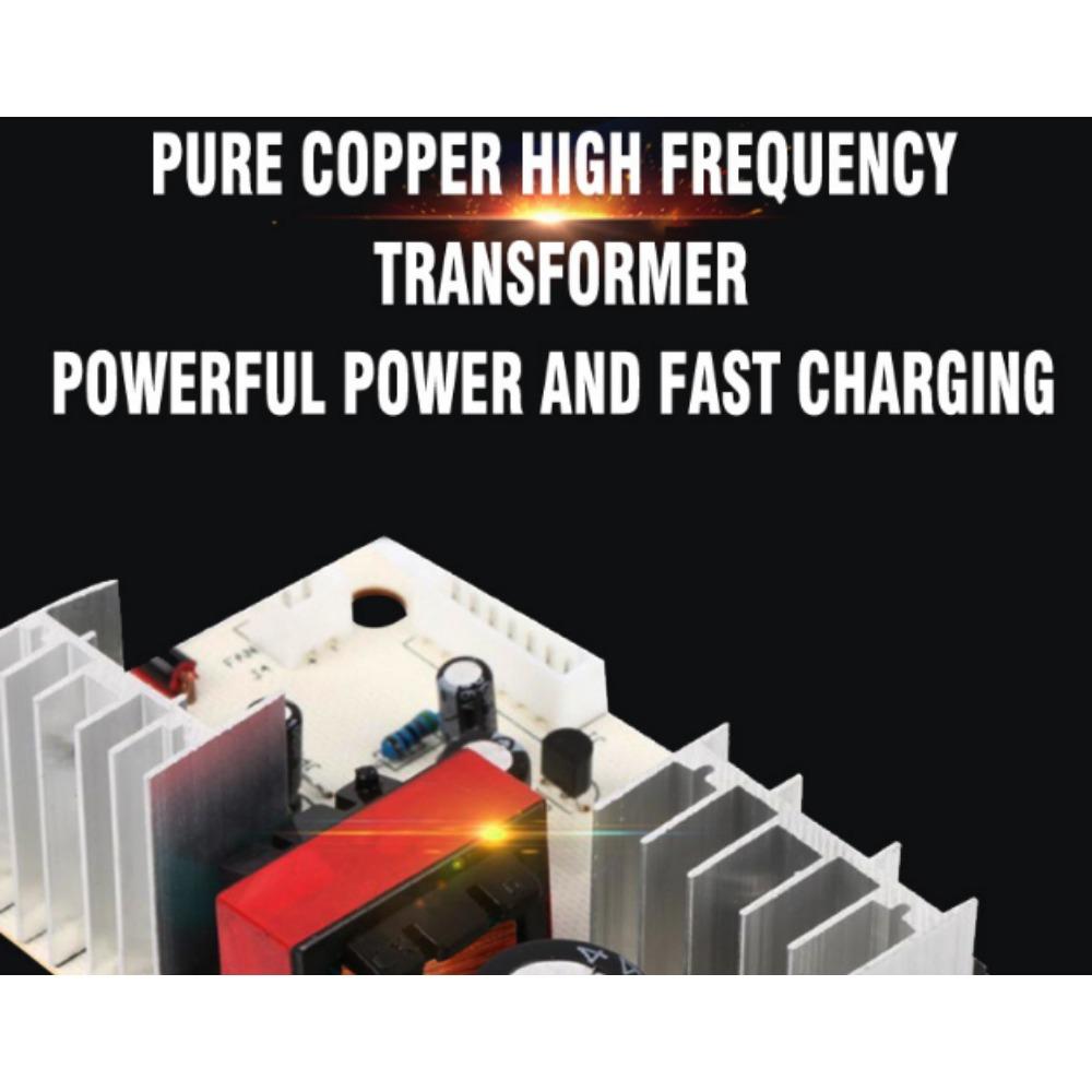 12 В 5 А импульсное зарядное устройство для ремонта аккумулятора мотоцикла автомобиля с ЖК-дисплеем, полностью интеллектуальное универсальное ремонтируемое свинцово-кислотное зарядное устройство