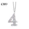 Personalized Car Accessory Bling Rear View Mirror Accessories Rhinestone Numbers Interior Decoration Hanging Ornament 0-10 Automotive Pendant