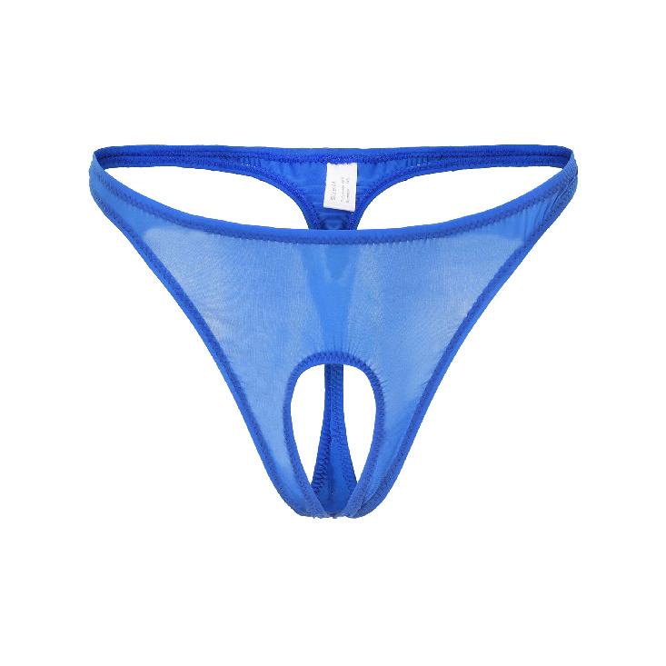 Mens G-string Briefs Lingerie Underwear Low Waist Open Front Pouch Butt Flaunting Fun Thong Ring Supporter Jockstraps UnderpantsGood product
