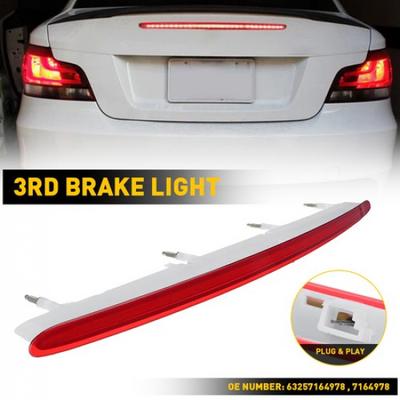 Красный третий стоп-сигнал для BMW 1 серии E82 E88 128i 135i 2007-2013 Третий фонарь