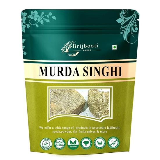 Brijbooti Murda Singhi - Best For Skin Care - 200 Gr - Removes pimple scars, Acne, Dark Spots, Eczema, Vitiligo - Murdar Seng - Litharge