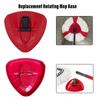 High-quality Red Triangle Mop Head Replacement For Vileda O-cedar Plastic Mop Superior Cleaning Performance