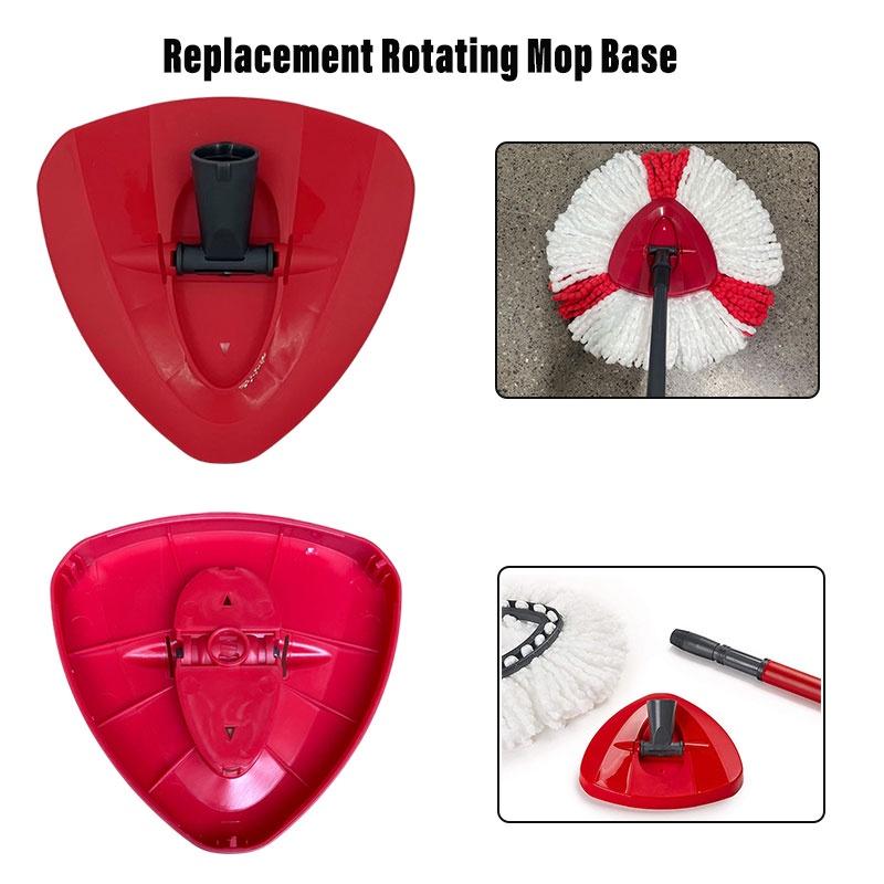 High-quality Red Triangle Mop Head Replacement For Vileda O-cedar Plastic Mop Superior Cleaning Performance