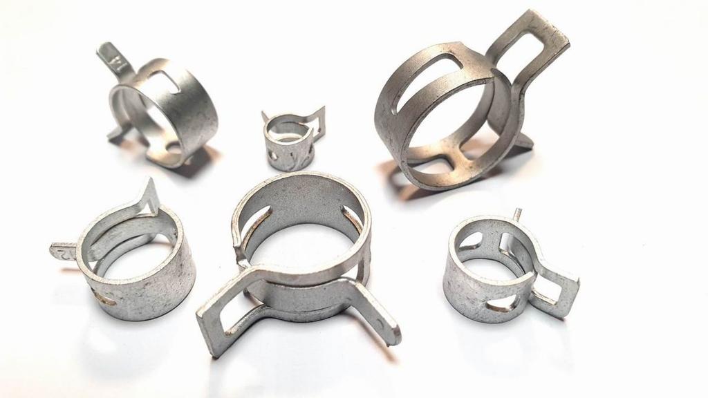 SPRING HOSE CLAMPS 6.5-18mm 80pcs. CLAMP SET BGS-Germany