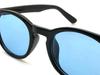 КРУГЛЫЕ СОЛНЦЕЗАЩИТНЫЕ ОЧКИ БОСТОН ЧЕРНЫЕ СИНИЕ (Круглые солнцезащитные очки) ×