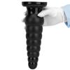 Black Extra Large Anal Plug with Suction Cup Fisting Toy Anal Expander Adult Sex Toy Big Dick PVC Dildo