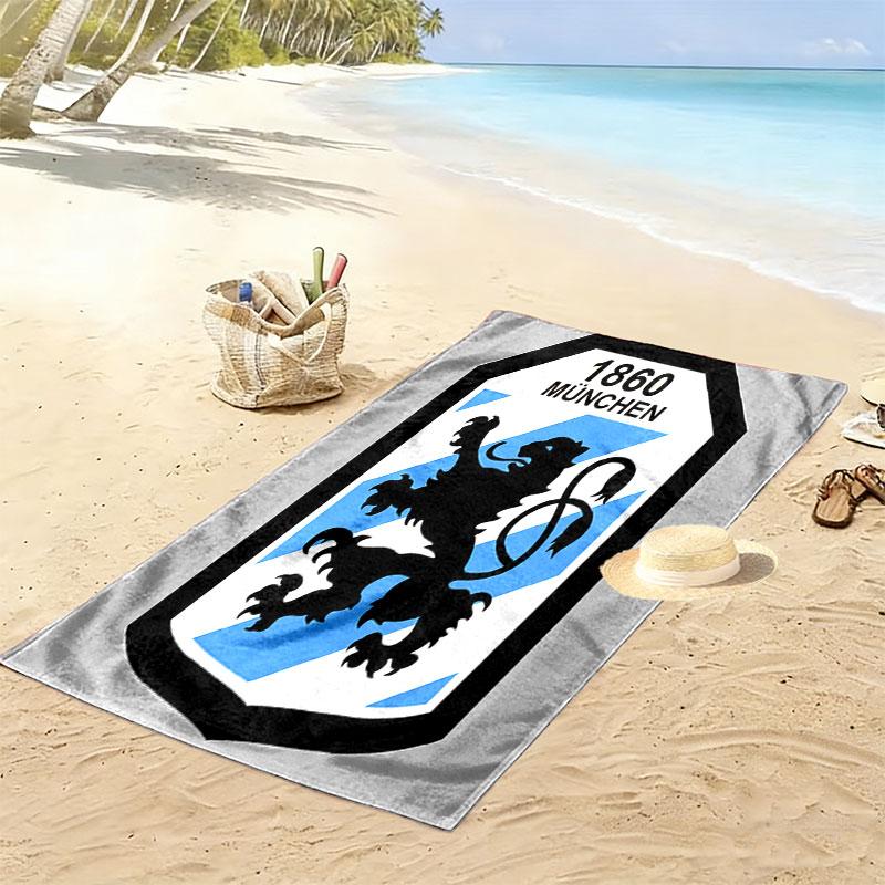 TSV 1860 München Beach Towel, Large Soft Quick Dry Towel for Beach Camping Swimming