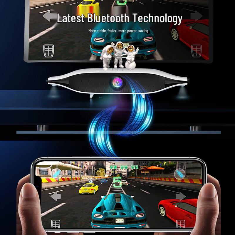 Игровой настольный Bluetooth-динамик Newmine BT529, штепсель CN (адаптер в комплекте)