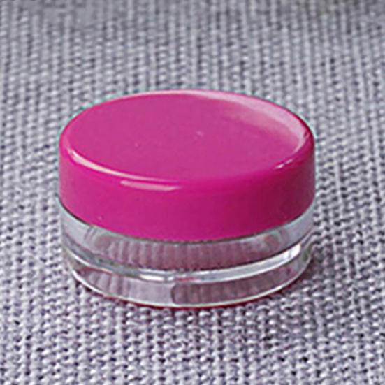 Мини-круглая пустая бутылка-бутылка-бутылка-контейнер для косметики