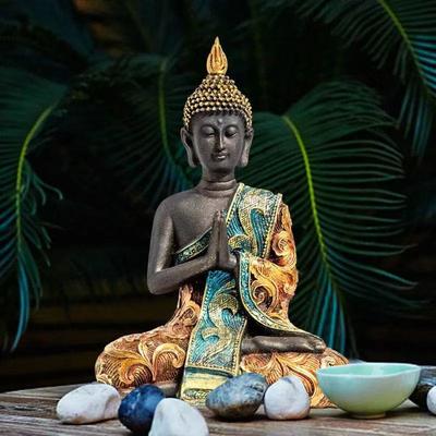 Юго-Восточная Азия Тайский стиль Будды скульптуры и статуэтки Буддийские фигуры Ретро Украшение и аксессуары для стола дома и офиса