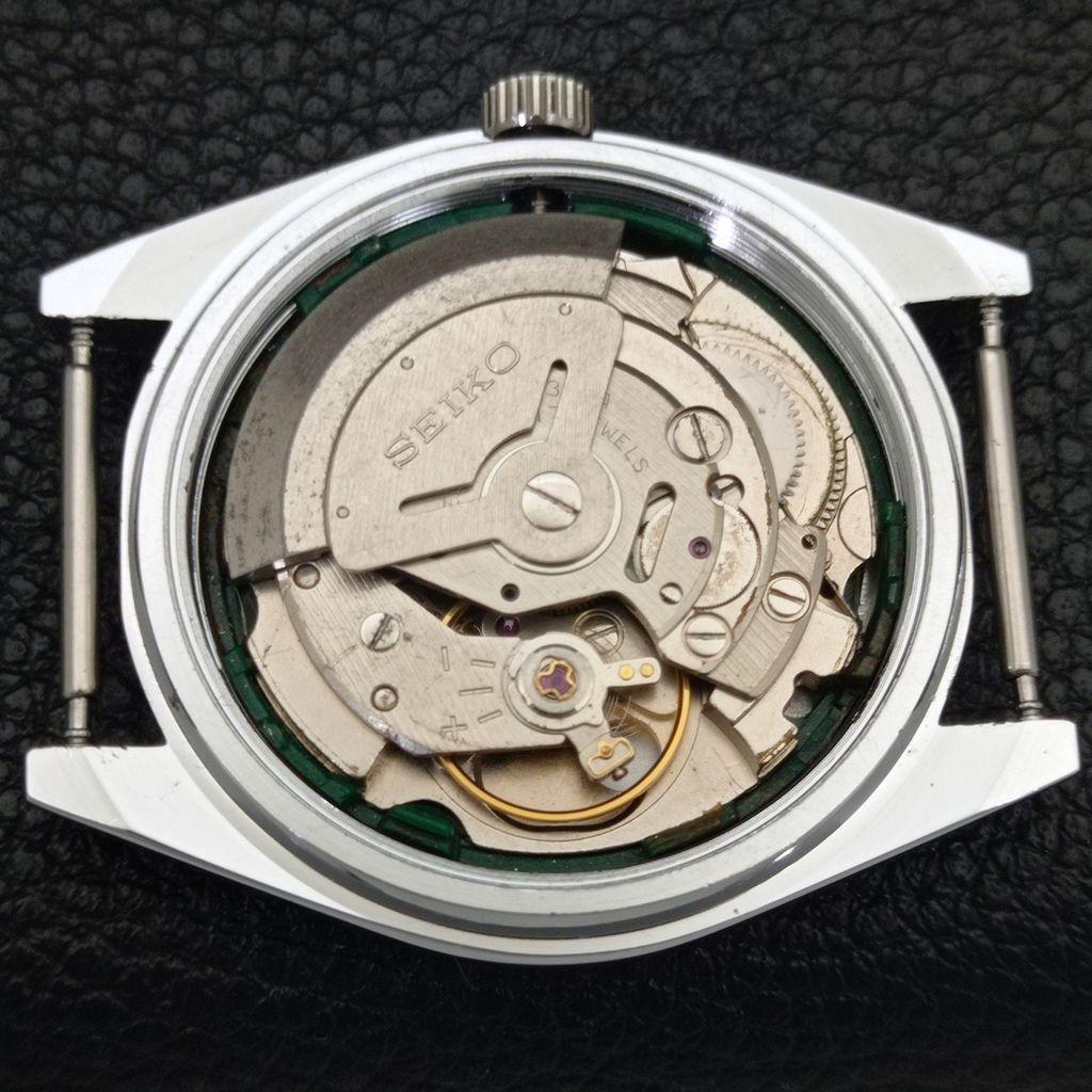 ЯПОНИЯ ВИНТАЖНЫЕ ВОССТАНОВЛЕННЫЕ МУЖСКИЕ СЕРЕБРИСТЫЕ ЧАСЫ SEIKO 5 AUTOMATIC 6309A a440869-4
