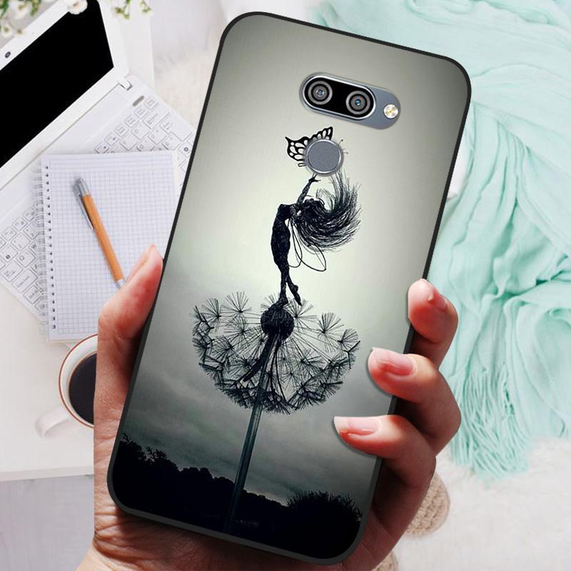 for LG K50 Q60 Case K 50 Soft TPU Silicone Phone Covers for LG Q60 LGK50 K 50 LGQ60 Case Bumper Q 60 Shockproof Coque Cover