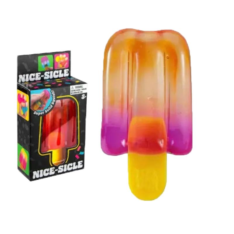 2026 Needoh Nice-Sicle Мороженое на палочке Сенсорная игрушка-сквиш Супер Стресс Мороженое Облегчение Для Детей Взрослых Лето Easfestival Подарки