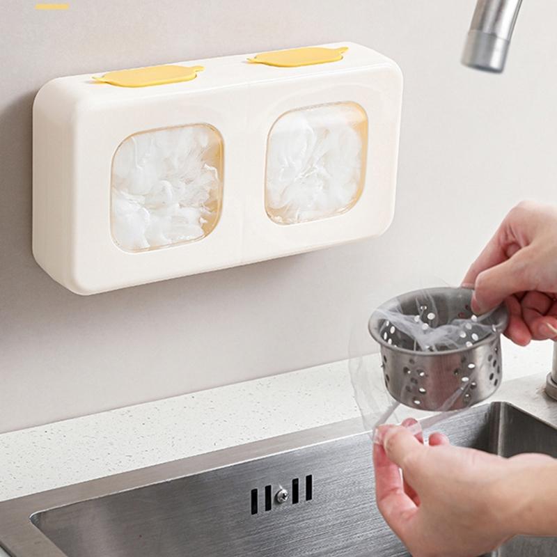 Multifunctional Cling Film Storage Case Accessory for Home Use Accommodates Various Sizes Stylish Designs Decoration