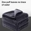 Car Cleaning Towels Easy Water Absorbent No Wiping Mark Left No Shedding Reusable Microfiber Shiny Wipe Cloth for Hands And Face Quick-Drying Kitchen